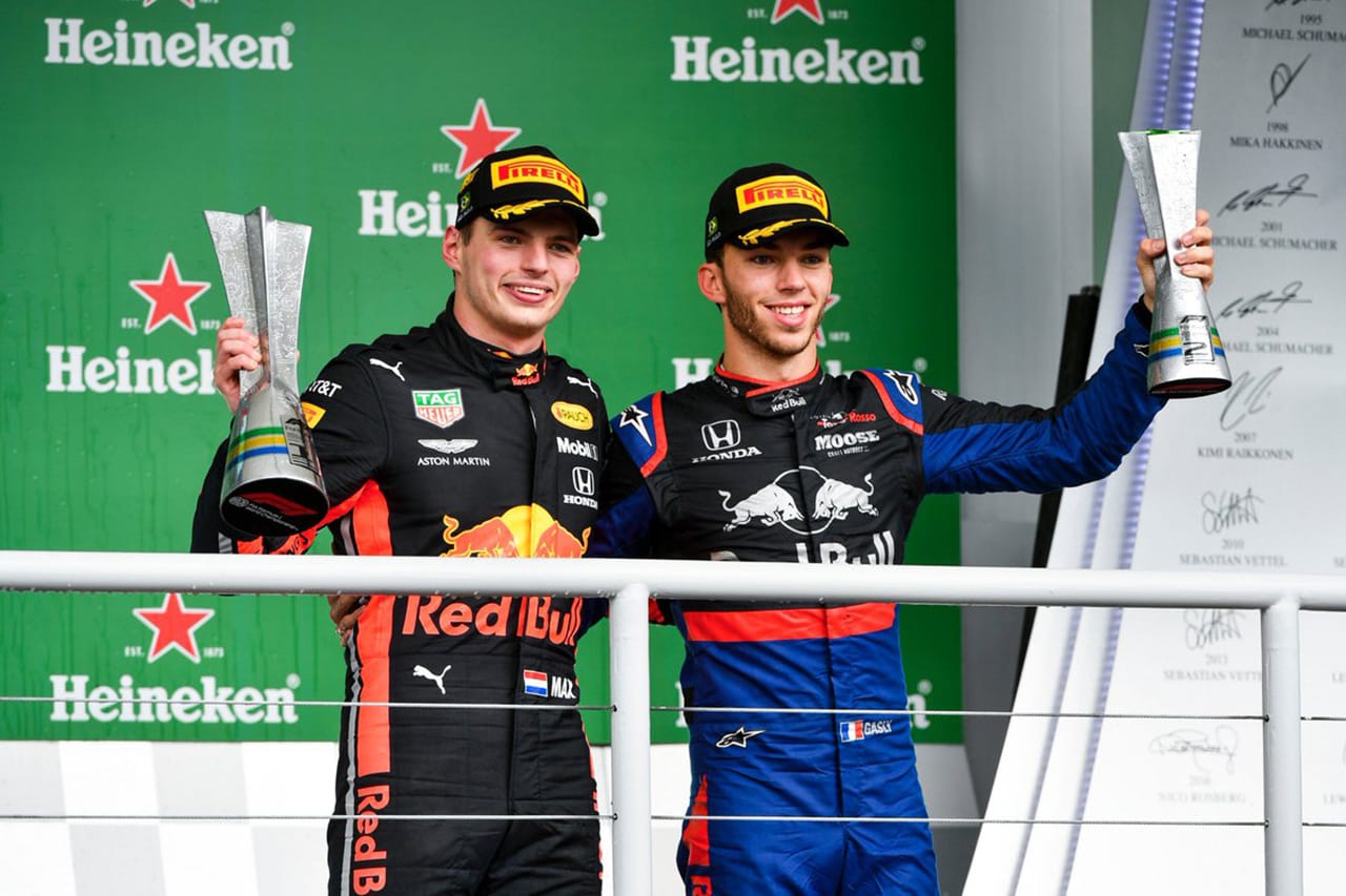 F1ブラジルGP 決勝 | フェルスタッペン優勝＆ガスリー2位でホンダが1-2！