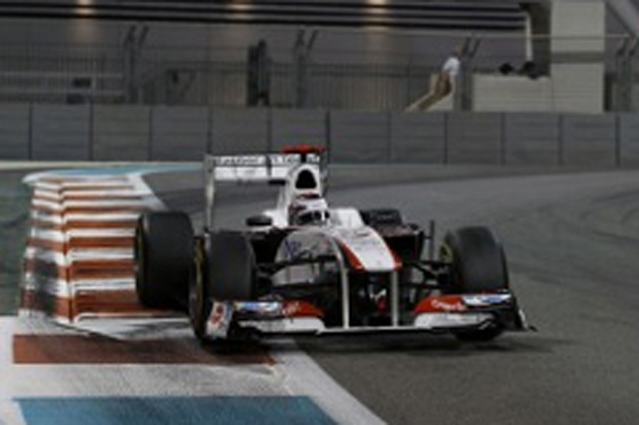 ザウバー：小林可夢偉が10位入賞 （F1アブダビGP）