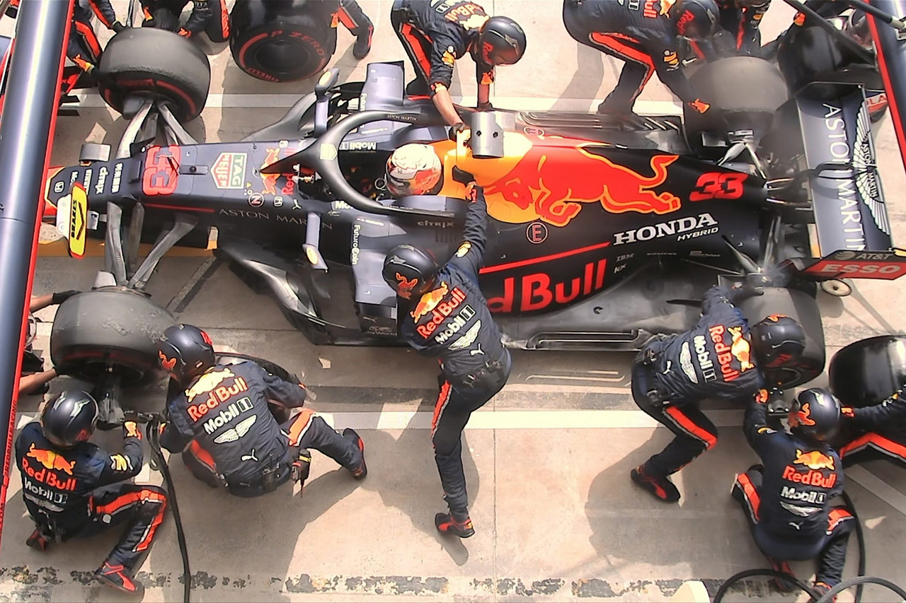 【動画】 レッドブル・ホンダ、F1最速ピットストップ“1.82秒”を記録