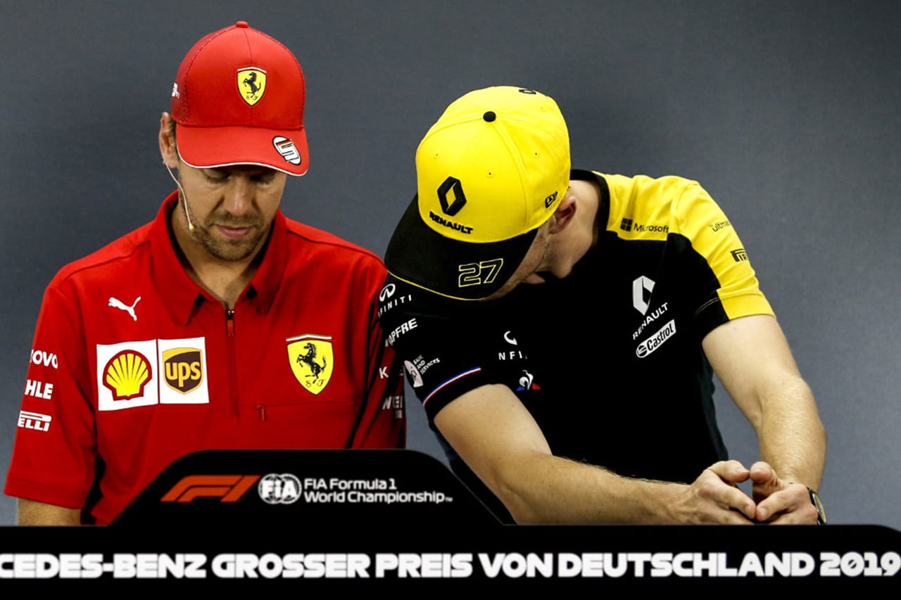 セバスチャン・ベッテル 「ヒュルケンベルグがF1に戻ってくること願う」