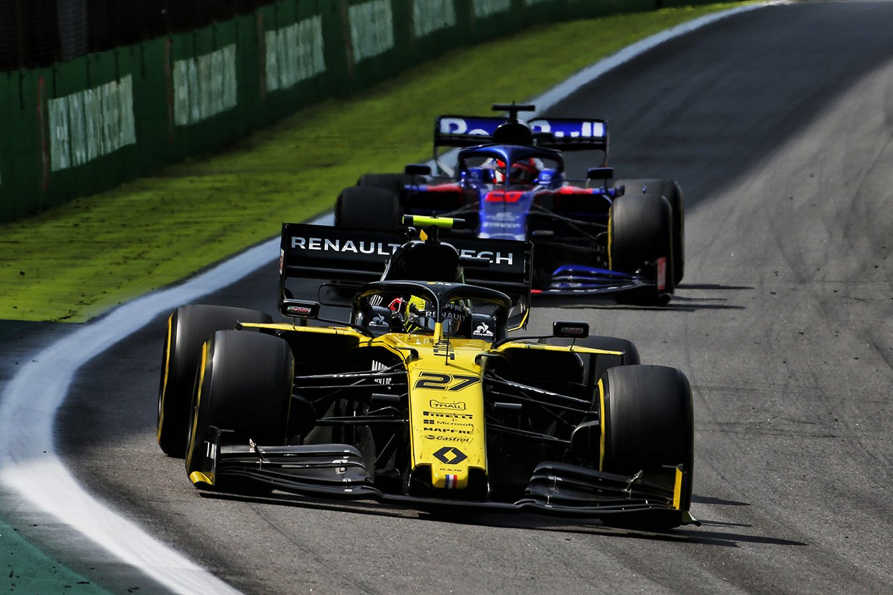 ルノーF1チーム 「最終戦はトロロッソ・ホンダとの負けられない戦い」