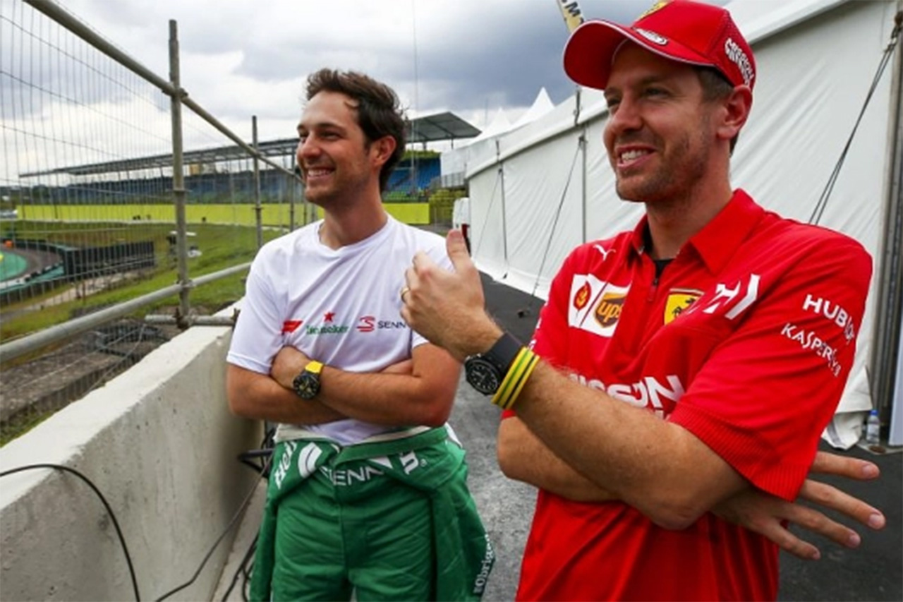 セバスチャン・ベッテル 「F1の最初のヒーローはアイルトン・セナ」