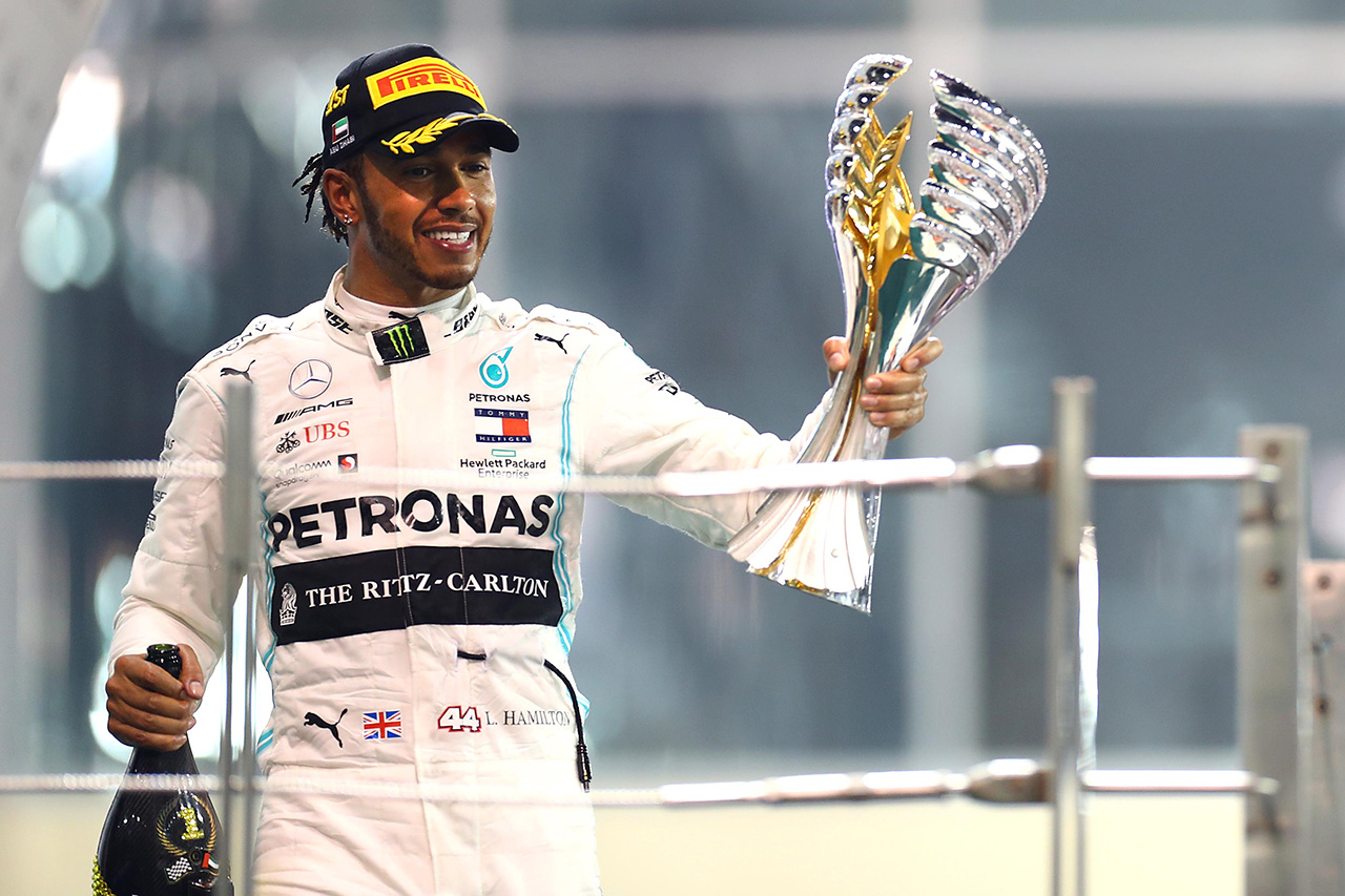 F1アブダビGP 決勝 | ハミルトンがポール・トゥ・ウィンで有終の美