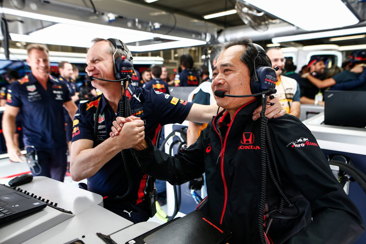 ホンダF1 「2020年もさらなる高みを目指して戦い続けていきたい」