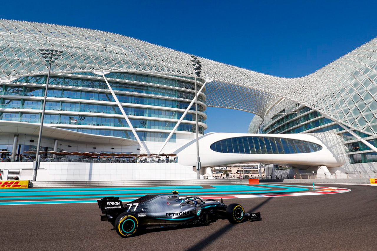 2019年 F1アブダビテスト 初日(午前) | ボッタスがトップタイム