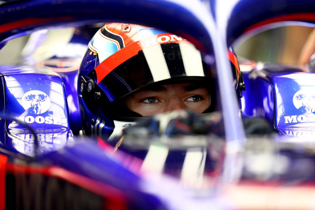 ピエール・ガスリー、146周を走行「STR14での最後の1日はクールだった」