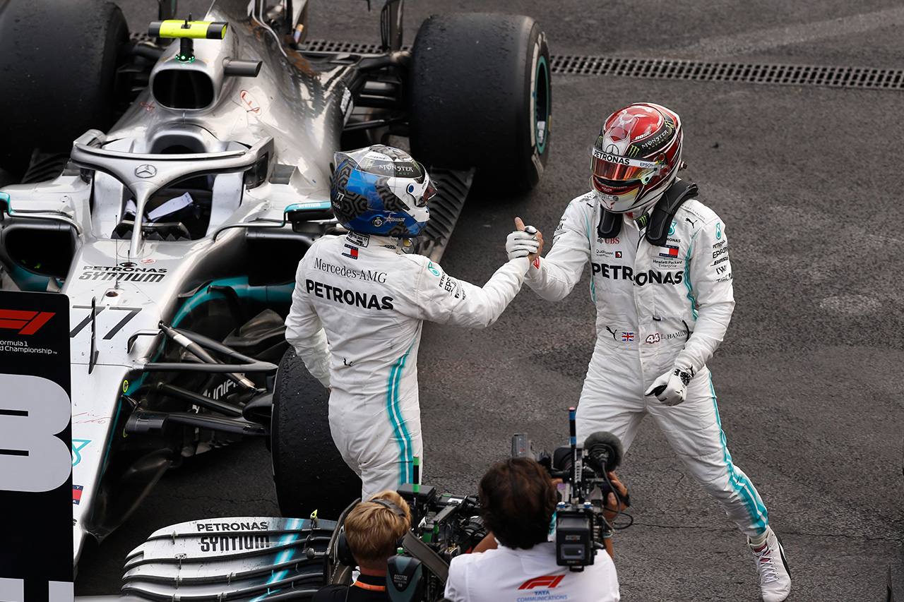 2019年のF1世界選手権:各F1チームのチームメイト間の予選対戦成績