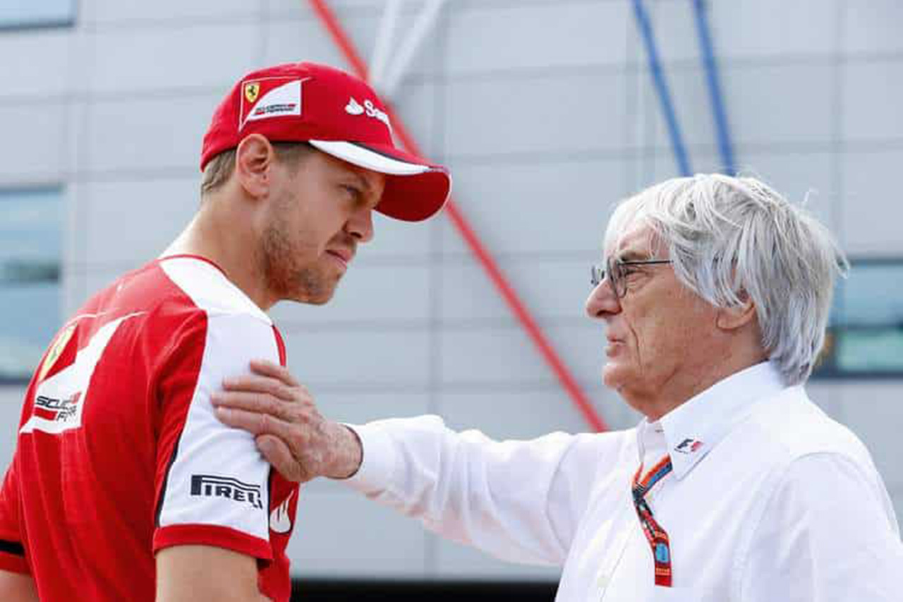 バーニー・エクレストン、2020年末でのベッテルのF1引退を予想