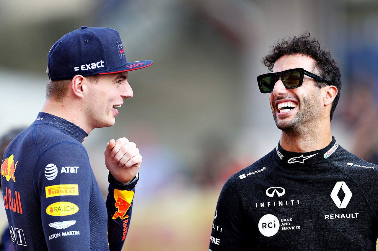 ダニエル・リカルド 「フェルスタッペンはF1ワールドチャンピオンになる」