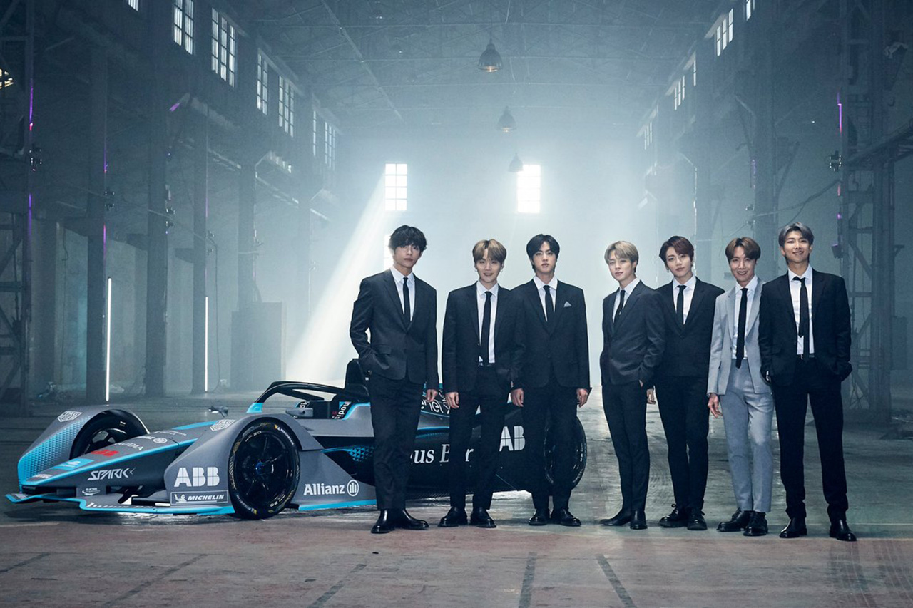 フォーミュラE | 韓国の人気グループBTSがアンバサダーに就任