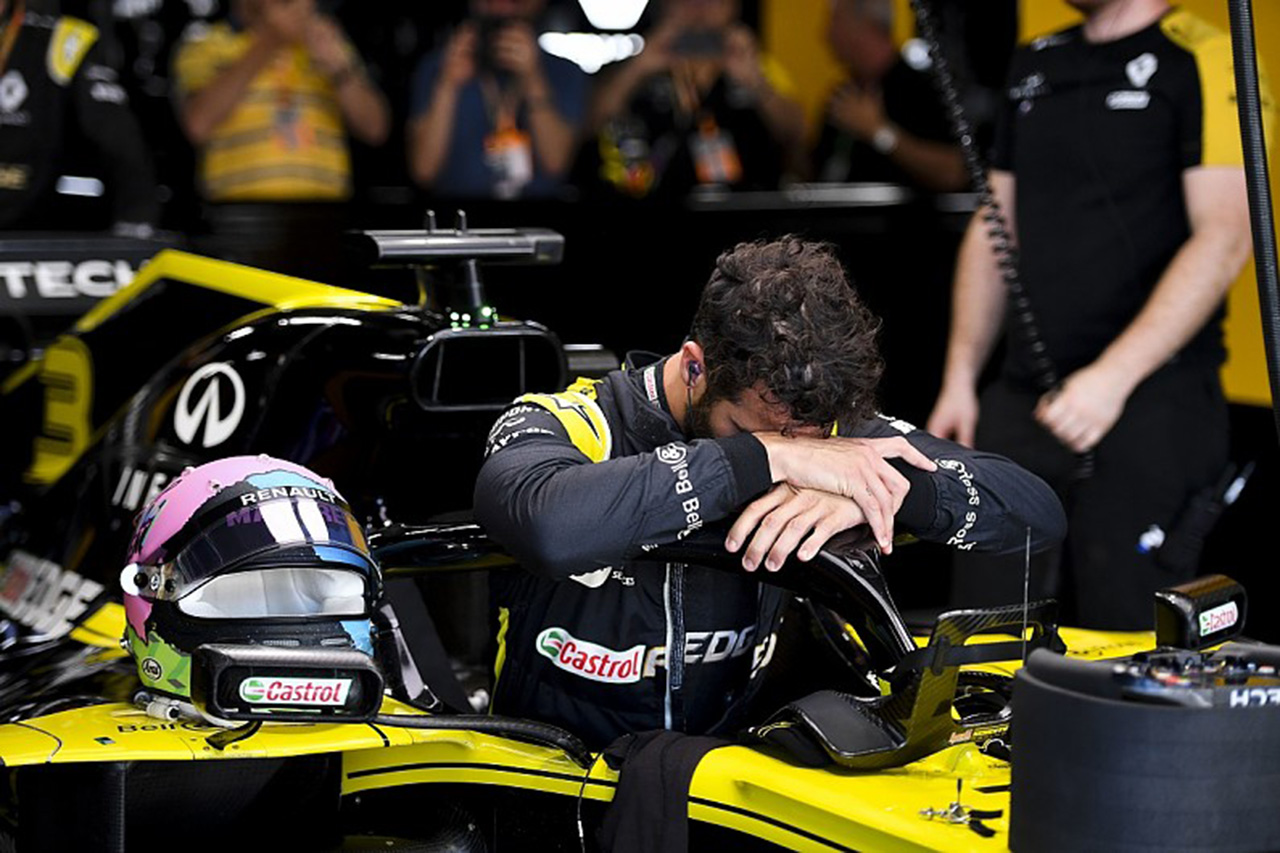 ダニエル・リカルド 「来年ルノーF1は表彰台争いに絡めると信じている」