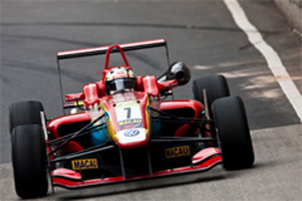 F3マカオGP 予選1回目：アントニオ・ダ・コスタが暫定ポール