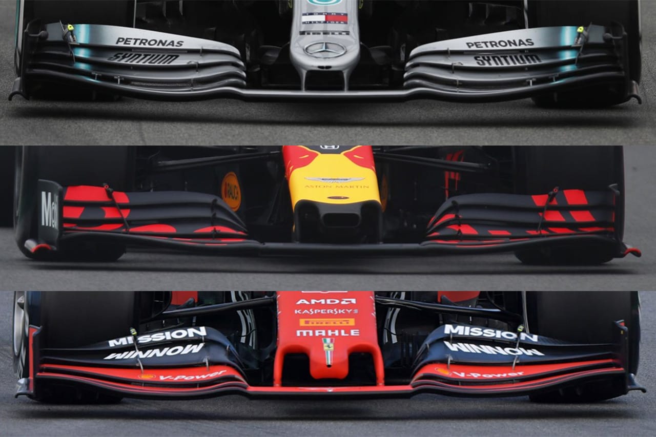 F1 | フロントウイングの解釈から読み解く2020年F1マシンの方向性