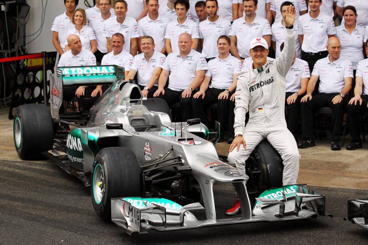 メルセデスF1 「現在の成功の礎を築いたのはミハエル・シューマッハ」