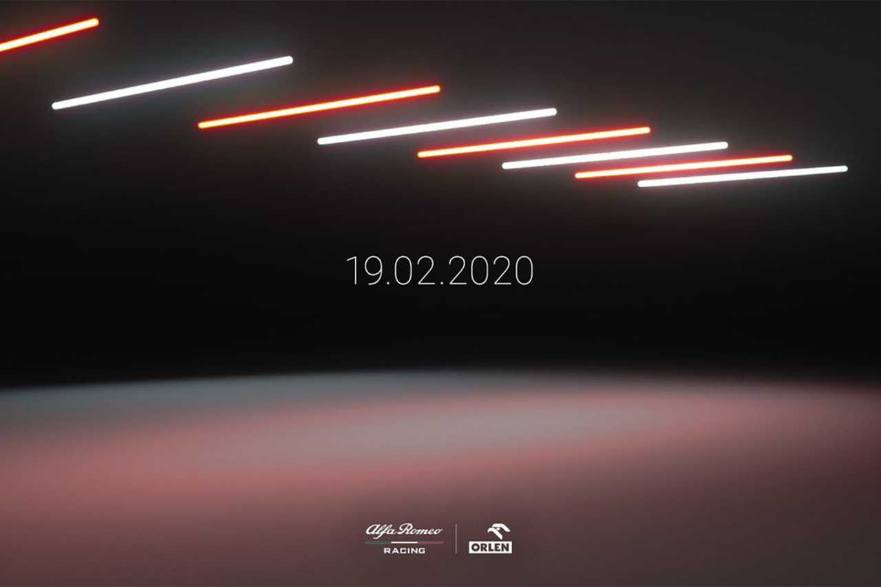 アルファロメオ・レーシング、2020年F1マシン『C39』を2月19日に披露