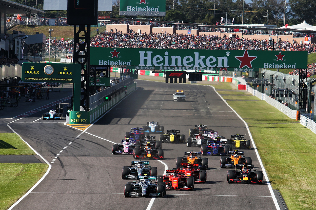 F1日本GP | 2020年のセッション開始時刻が確定…決勝は1時間前倒し