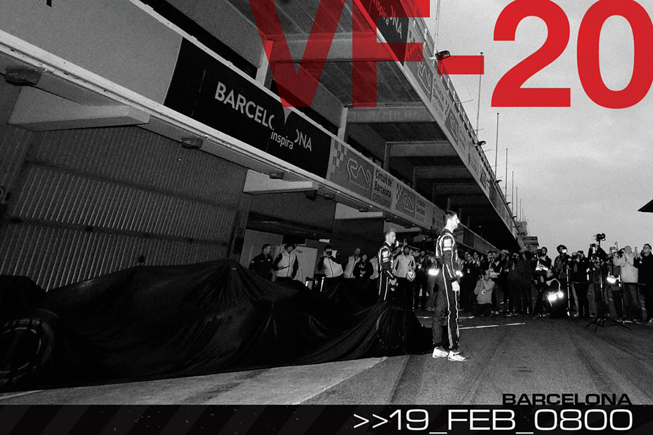 ハースF1チーム、2020年F1マシン『VF-20』を2月19日に披露