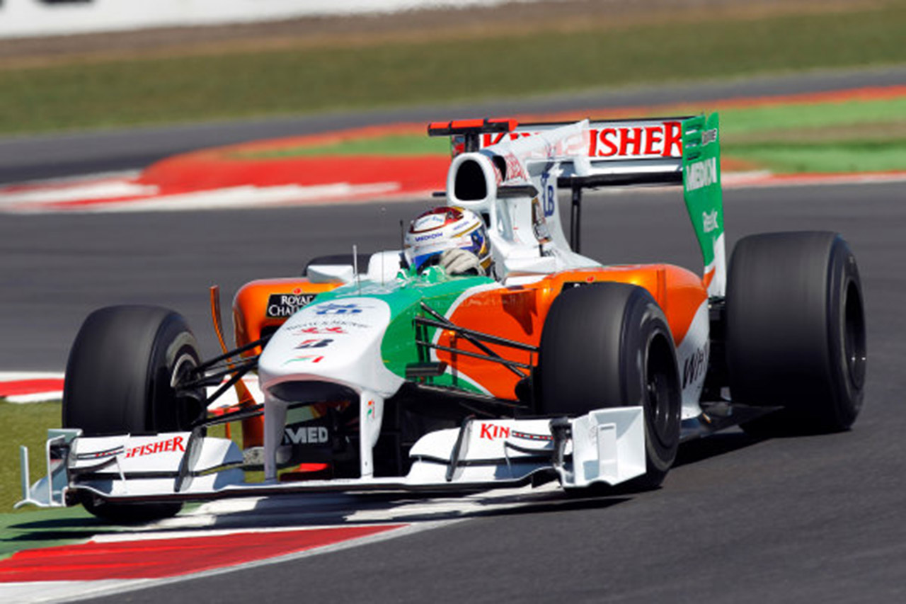 フォース・インディア、スーティルが7位入賞 (F1スペインGP)