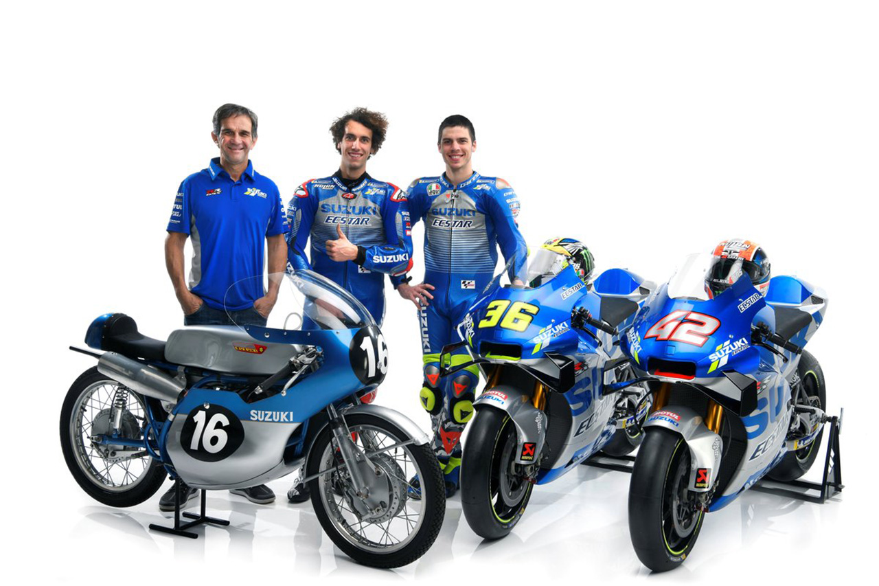 MotoGP | スズキ、レース60周年を祝う2020年の新カラーリングを披露