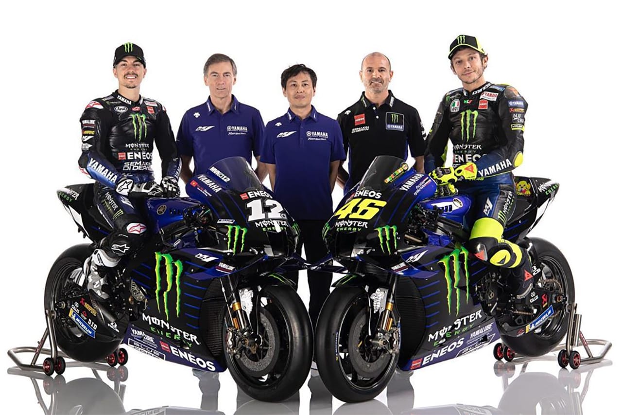 MotoGP | モンスターエナジー・ヤマハ、2020年のカラーリングを披露