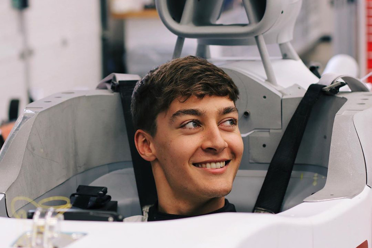 F1 | ジョージ・ラッセル、ウィリアムズ FW43でシート合わせを完了