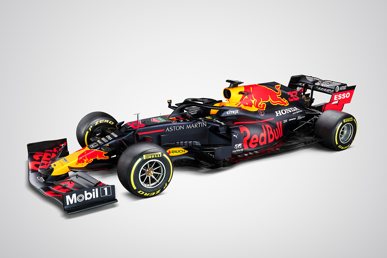 レッドブル・ホンダ、2020年F1マシン『RB16』を公開