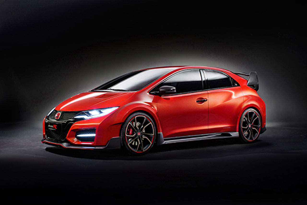 ホンダ、シビック TYPE Rコンセプトを発表