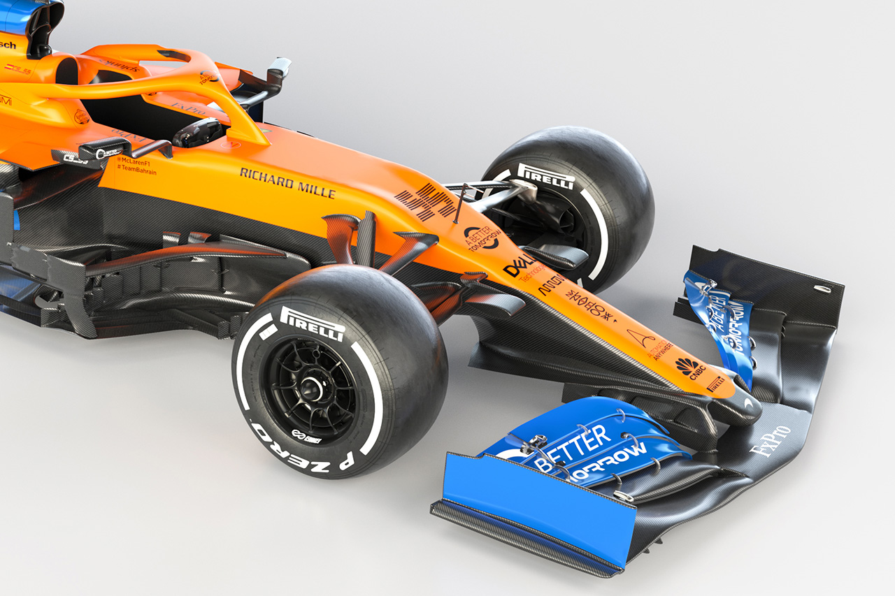 マクラーレンF1 MCL35 | 公開された画像の詳細にズーム
