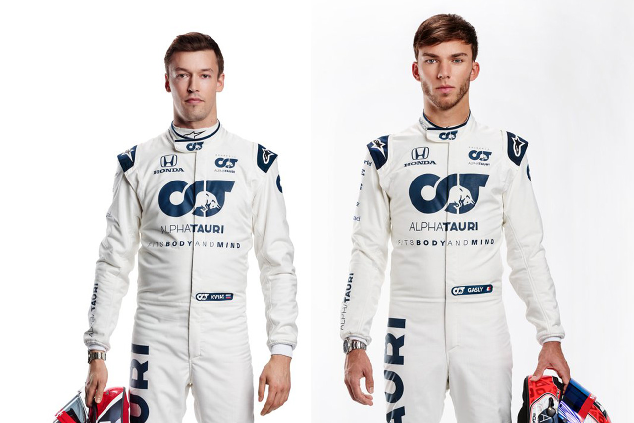F1 | アルファタウリ・ホンダ、2020年のレーシングスーツを披露
