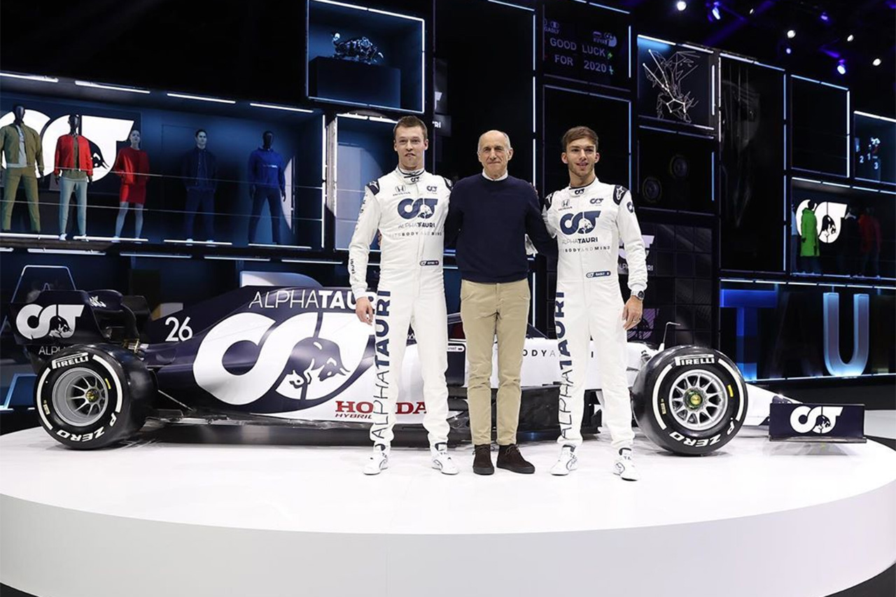 【動画】 アルファタウリ・ホンダ 『AT01』 F1マシン発表会