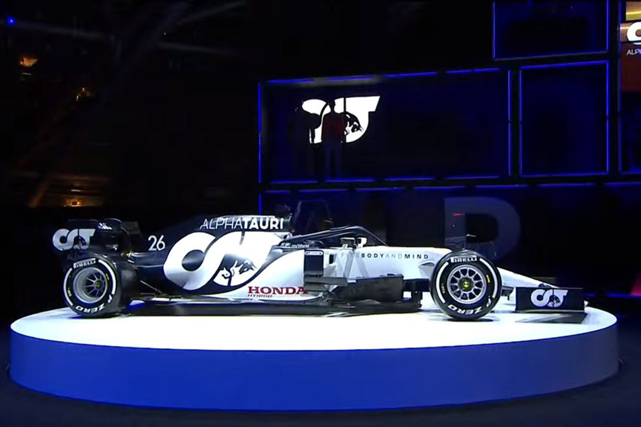 F1 | トロロッソ改めアルファタウリ、第1号F1マシン『AT01』を披露