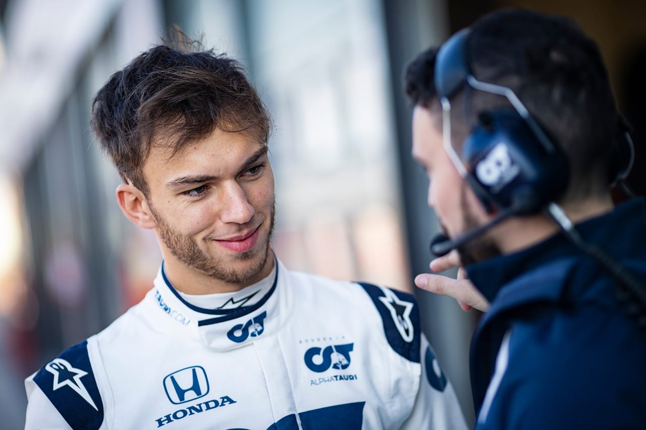 F1 | ピエール・ガスリー 「AT01の感触はとてもいい感じ」