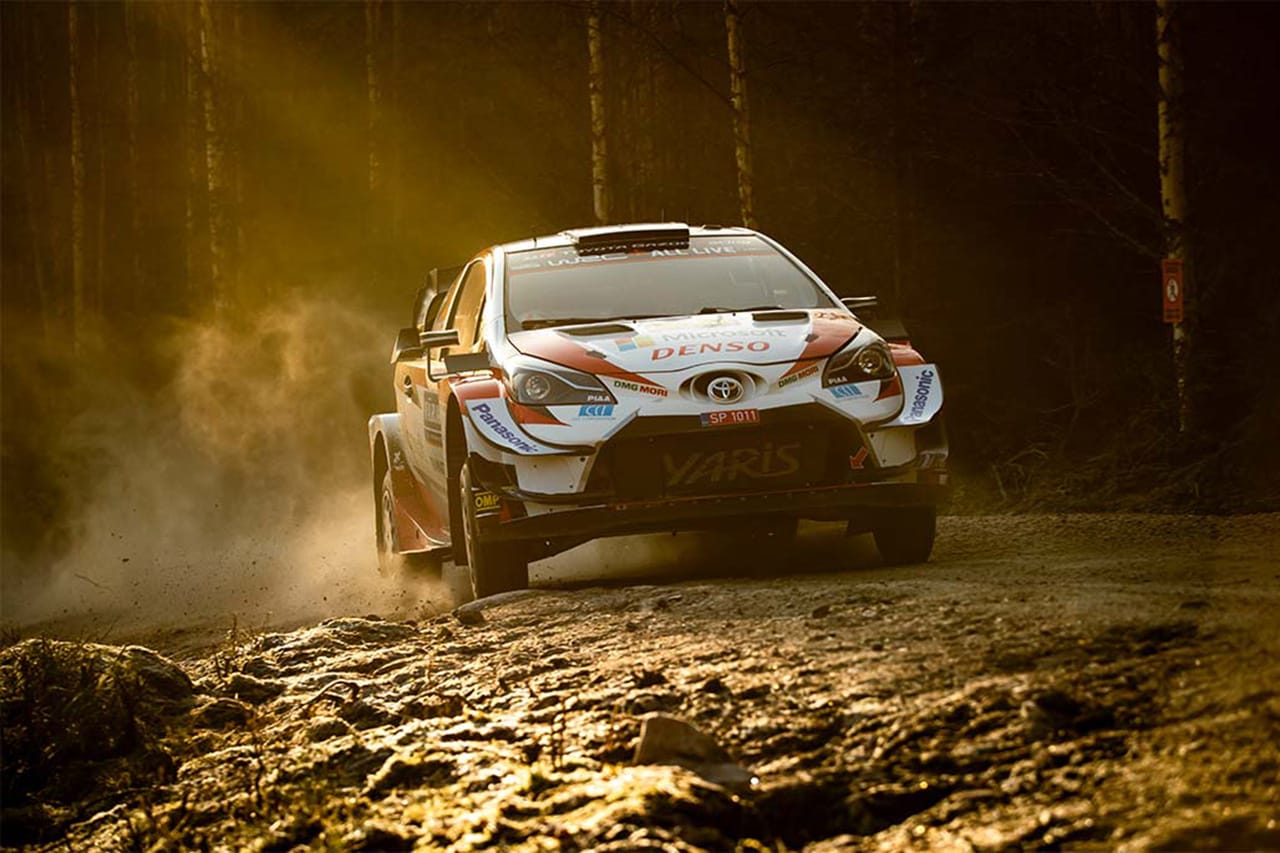 WRC 第2戦 ラリー・スウェーデン シェイクダウン:トヨタがトップ3独占