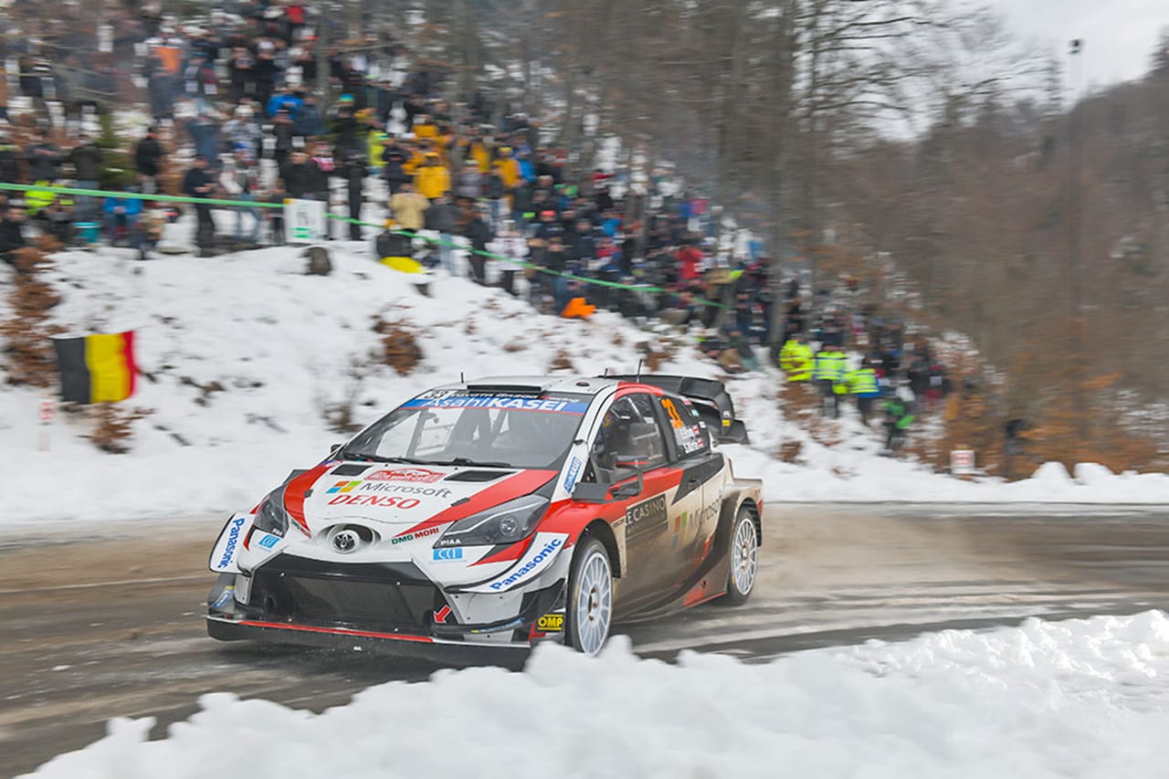 WRC 第1戦 ラリー・モンテカルロ デイ3 | トヨタのエバンスが首位に浮上