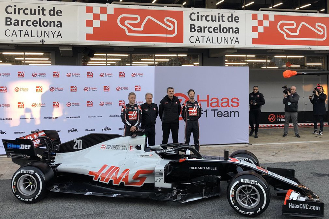 ハースF1チーム、2020年F1マシン『VF-20』を発表