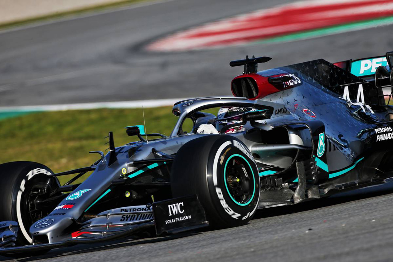 ハミルトン最速、フェルスタッペン最多周回 / F1バルセロナテスト 結果