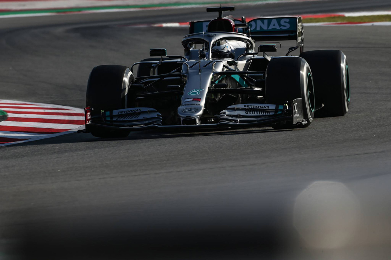 ボッタスが1分15秒台、ホンダF1勢は4・5番手 / F1バルセロナテスト 結果