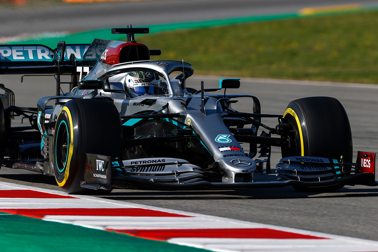 メルセデス最速、ホンダF1勢はノートラブル / F1バルセロナテスト 結果
