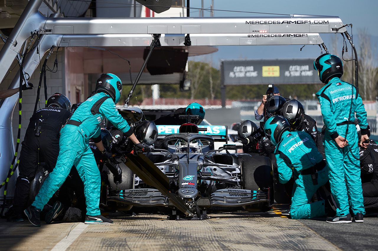 2020年 F1バルセロナテスト1回目:総合タイム&周回数・走行距離