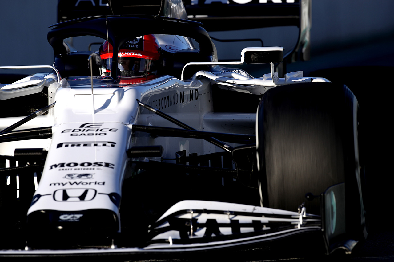 アルファタウリ・ホンダF1 「午前中のトラブルで圧縮した1日となった」