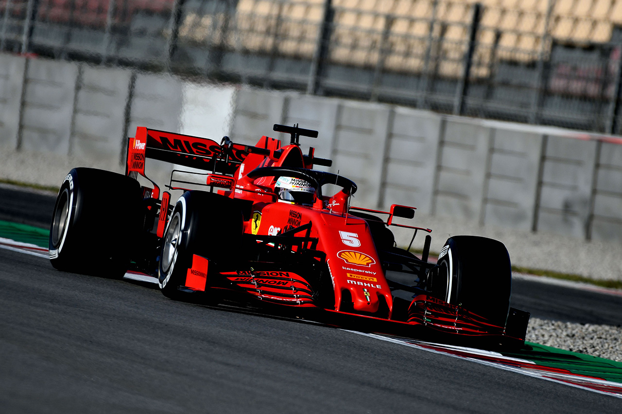 ベッテル最速、ホンダF1勢は5・10番手 / F1バルセロナテスト2 結果(午前)