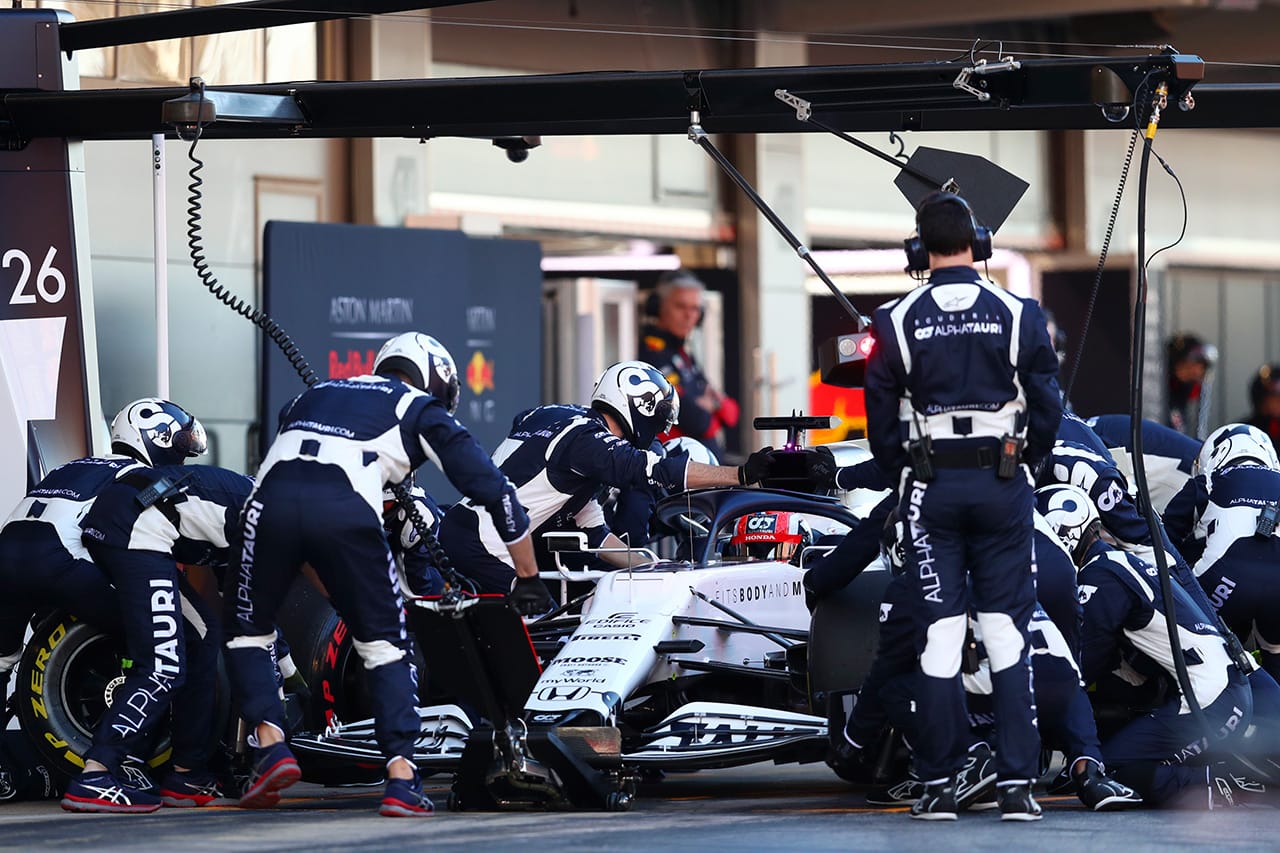 アルファタウリ・ホンダF1、ピエール・ガスリーが2番手タイム