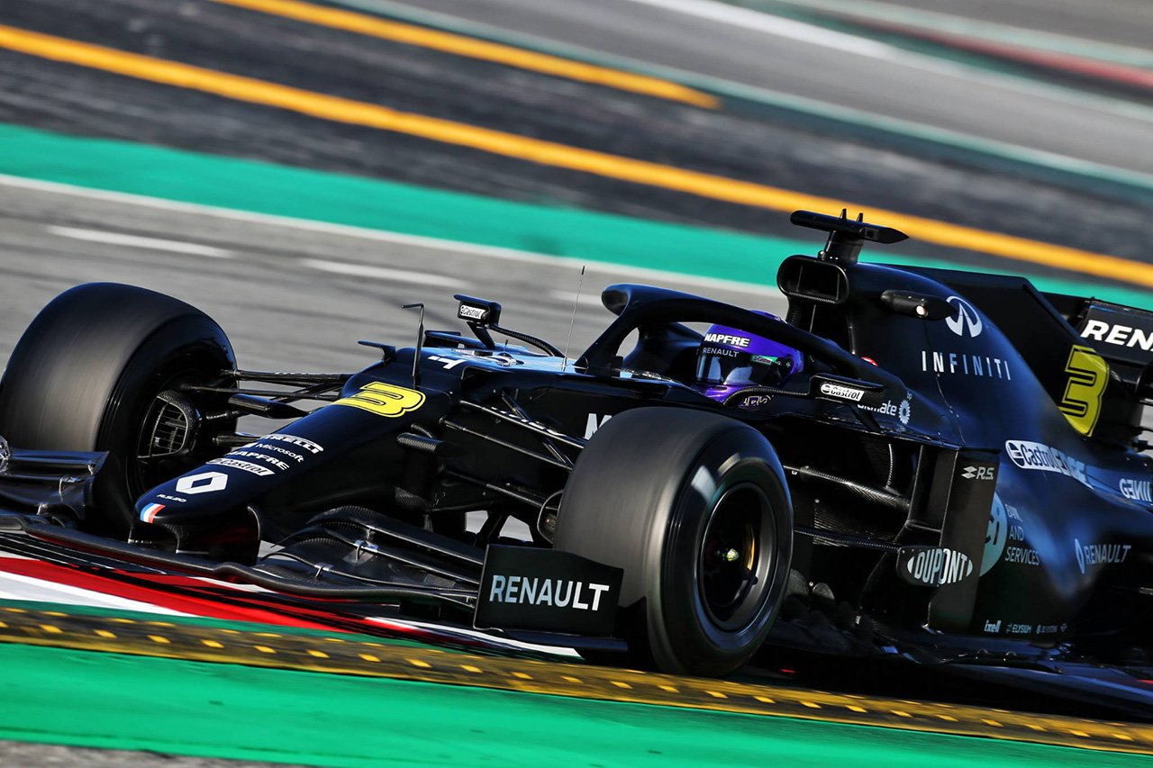 リカルド最速、ホンダF1勢は7・10番手 / F1バルセロナテスト2 結果(午前)