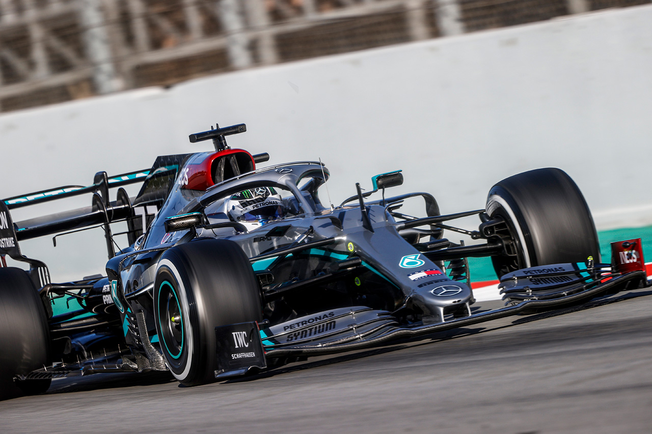 最速メルセデスにレッドブル・ホンダが僅差 / F1バルセロナテスト2 結果