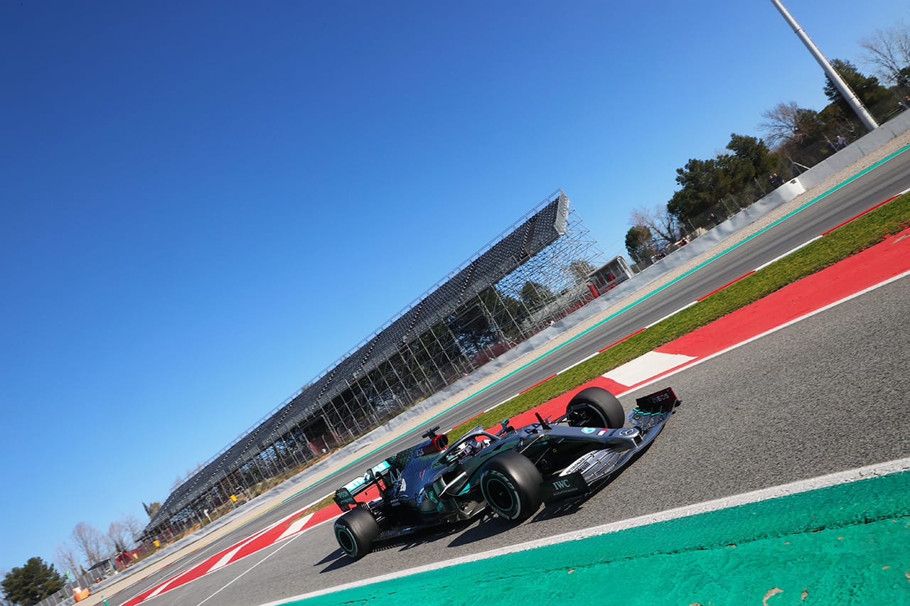 2020年 F1プレシーズンテスト:6日間の総合タイム&周回数・走行距離