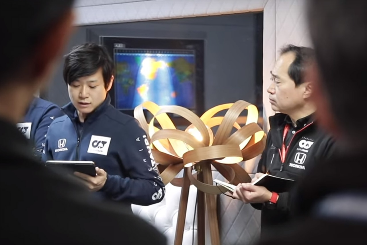 【動画】 ホンダF1、バルセロナテストの舞台裏 / アルファタウリ編