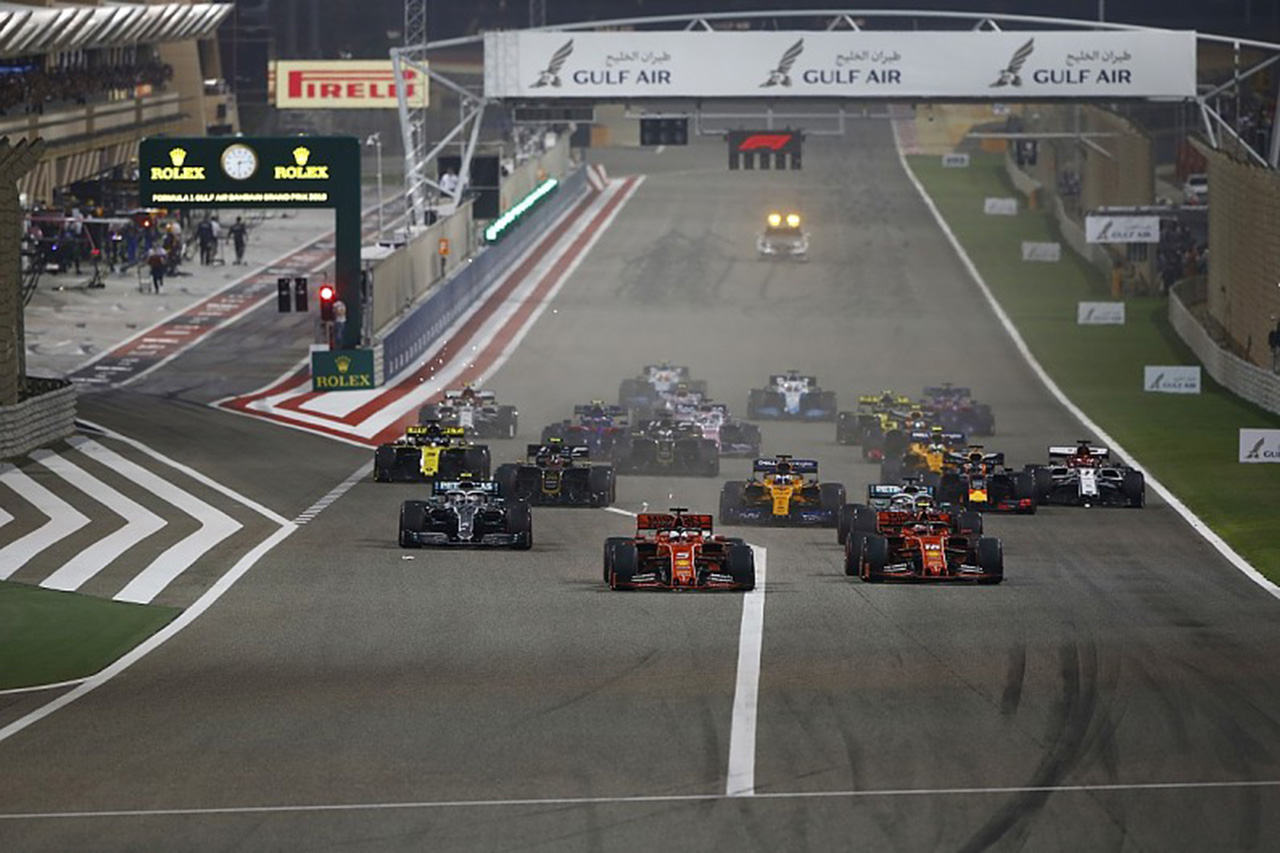 F1バーレーンGP：新型コロナウイルスにより無観客レースを決定