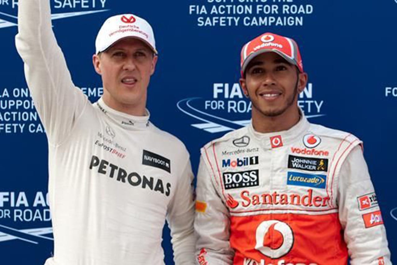 「ハミルトンはシューマッハより完成されたF1ドライバー」