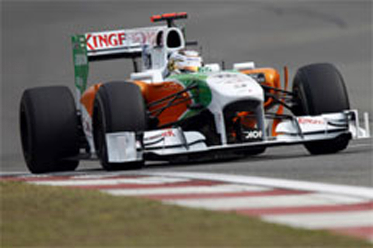 フォース・インディア:スーティルが10番グリッド獲得 (F1中国GP予選)