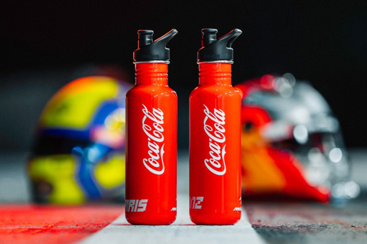 マクラーレンF1、コカ・コーラとの提携を拡大…Amazonともタイアップ